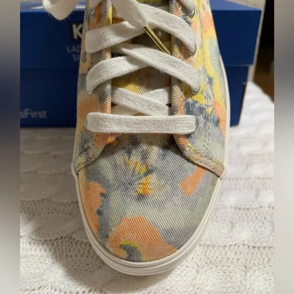 NIB Ked’s Size 6 1/2 M Triple Kick Tye Dye Pastel Sneakers - Picture 11 of 12